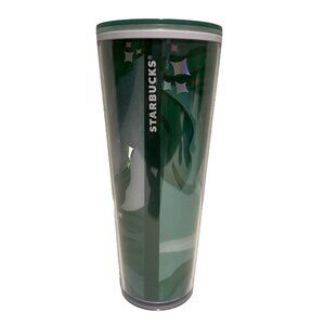 Starbucks For Life 2020 Collector's Cold Tumbler, 24 Ounces Venti Green No Straw